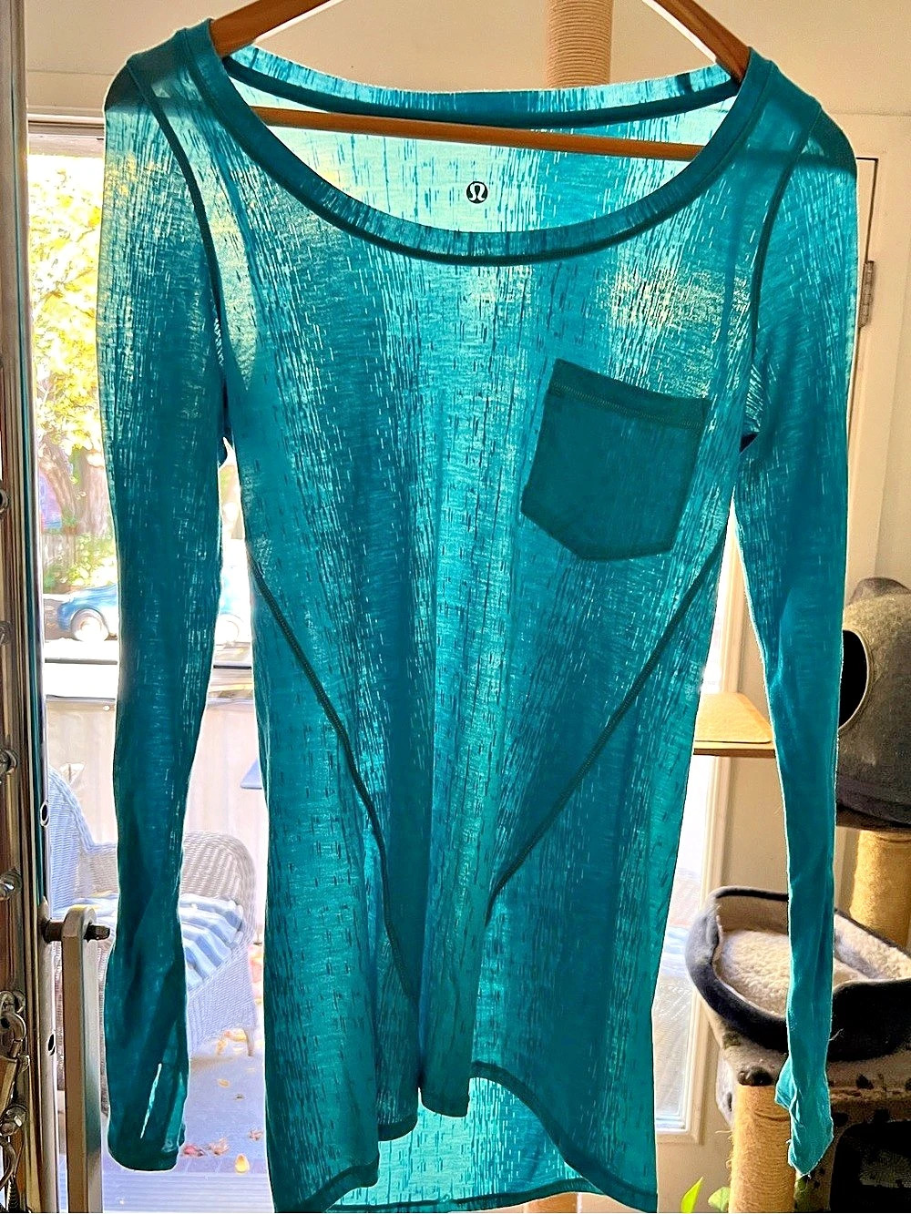lululemon Long Sleeve Mesh Lululemon Long Sleeve Mesh Running Top